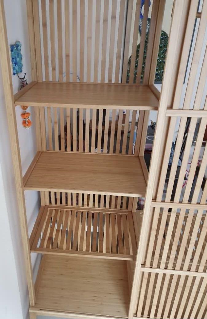 Ikea 2025 bamboo wardrobe