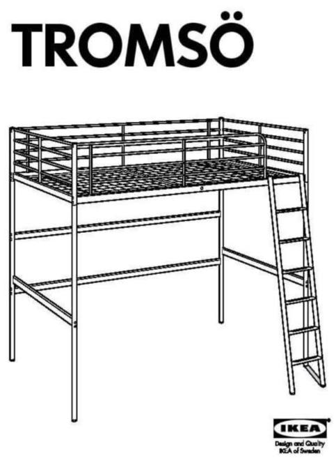 Ikea Bunk Bed Furniture Home Living, Ikea Småstad Loft Bed Instructions Pdf