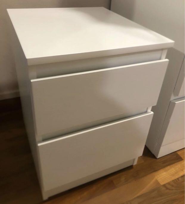 IKEA Kullen Nightstand, Furniture & Home Living, Furniture, Shelves