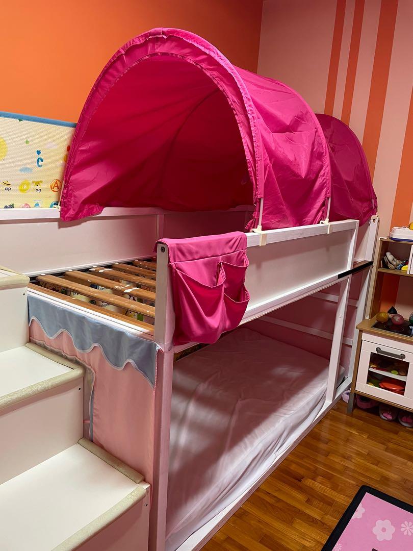 Ikea kura bed with canopy Furniture Home Living Furniture Bed