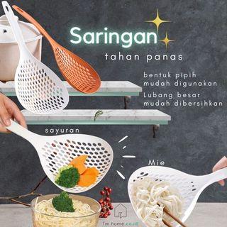 IMHOME Saringan Mie Sayur Tahan Panas serokan plastik tebal perabotan rumah tangga perlengkapan dapur Aesthetic estetik aestetik estetic