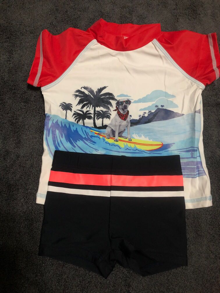 Infant Rashguard Set, Babies & Kids, Babies & Kids Fashion on Carousell