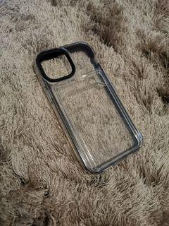 Iphone 13 mini clear with card case