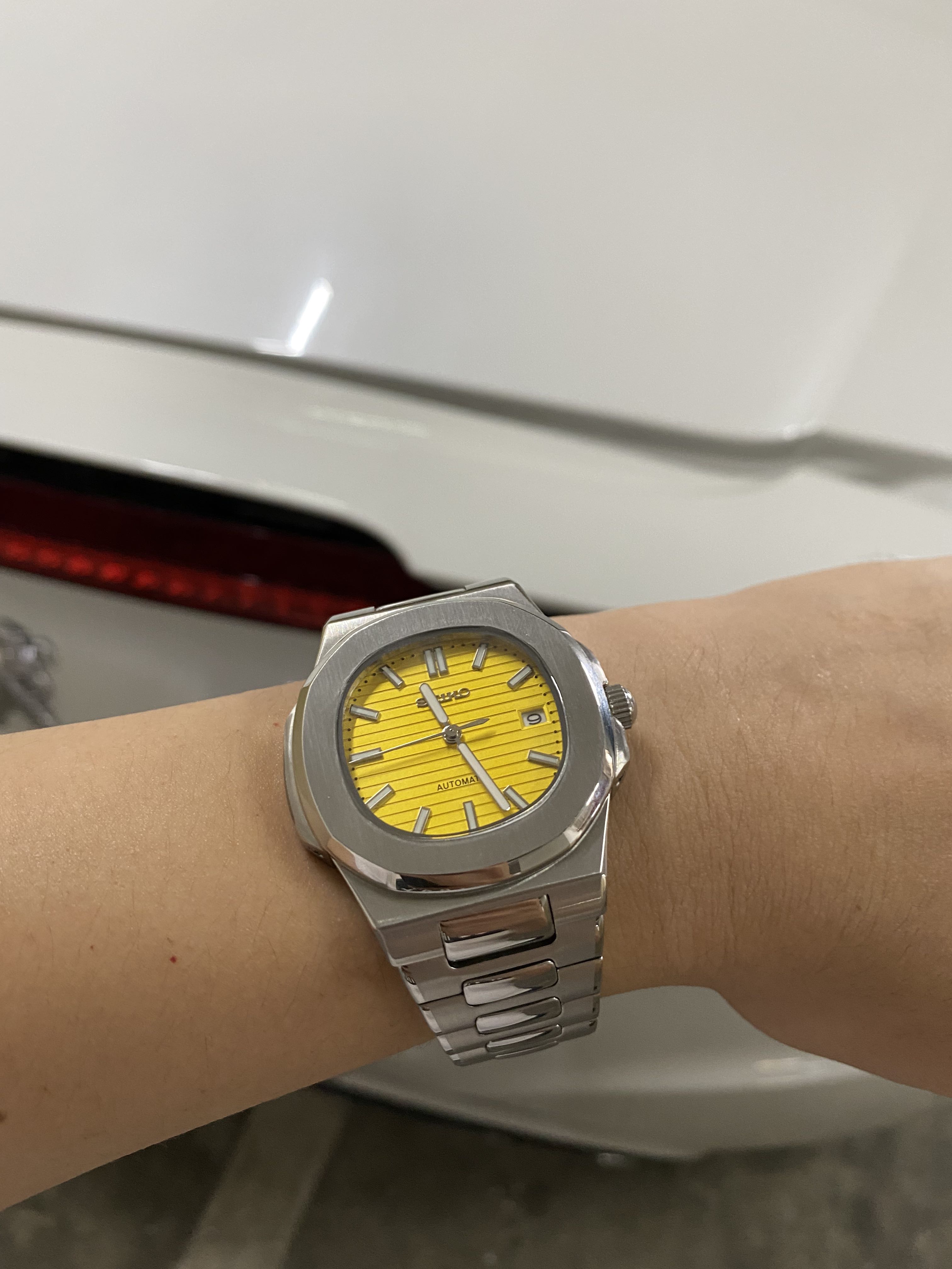 Autocuan Jam tangan seiko mod patek nautilus high spec Fesyen