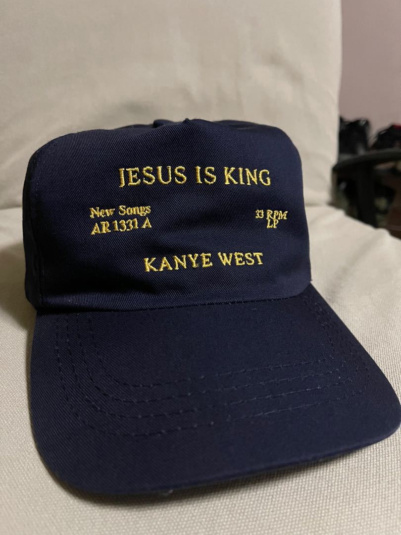 Kanye West Jesus Is King Official Snapback merch, Men's Fashion