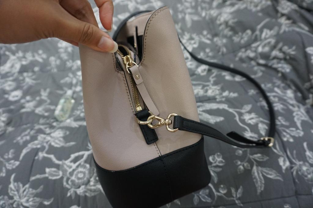 Kate Spade New York Laurel Way Evangelie Saffiano Leather Shoulder Bag Satchel Luxury Bags Wallets on Carousell