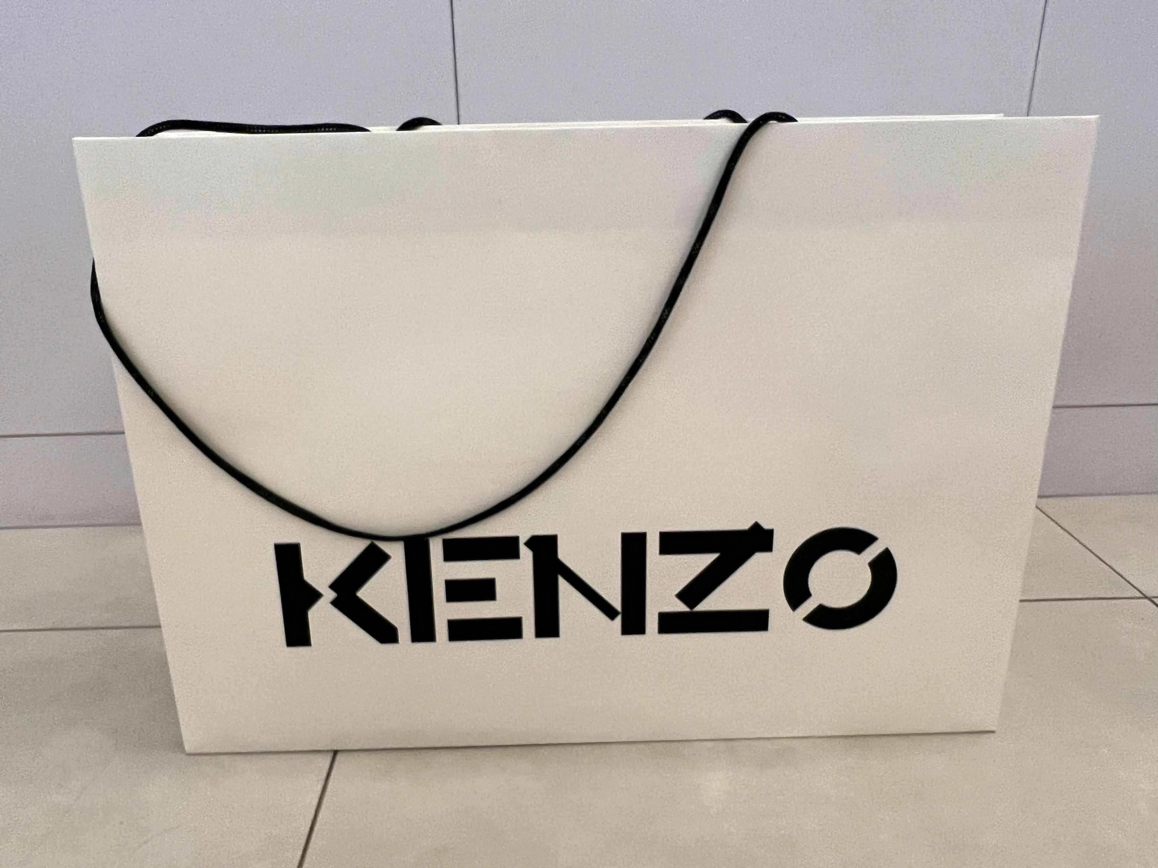 KENZO white paper bag