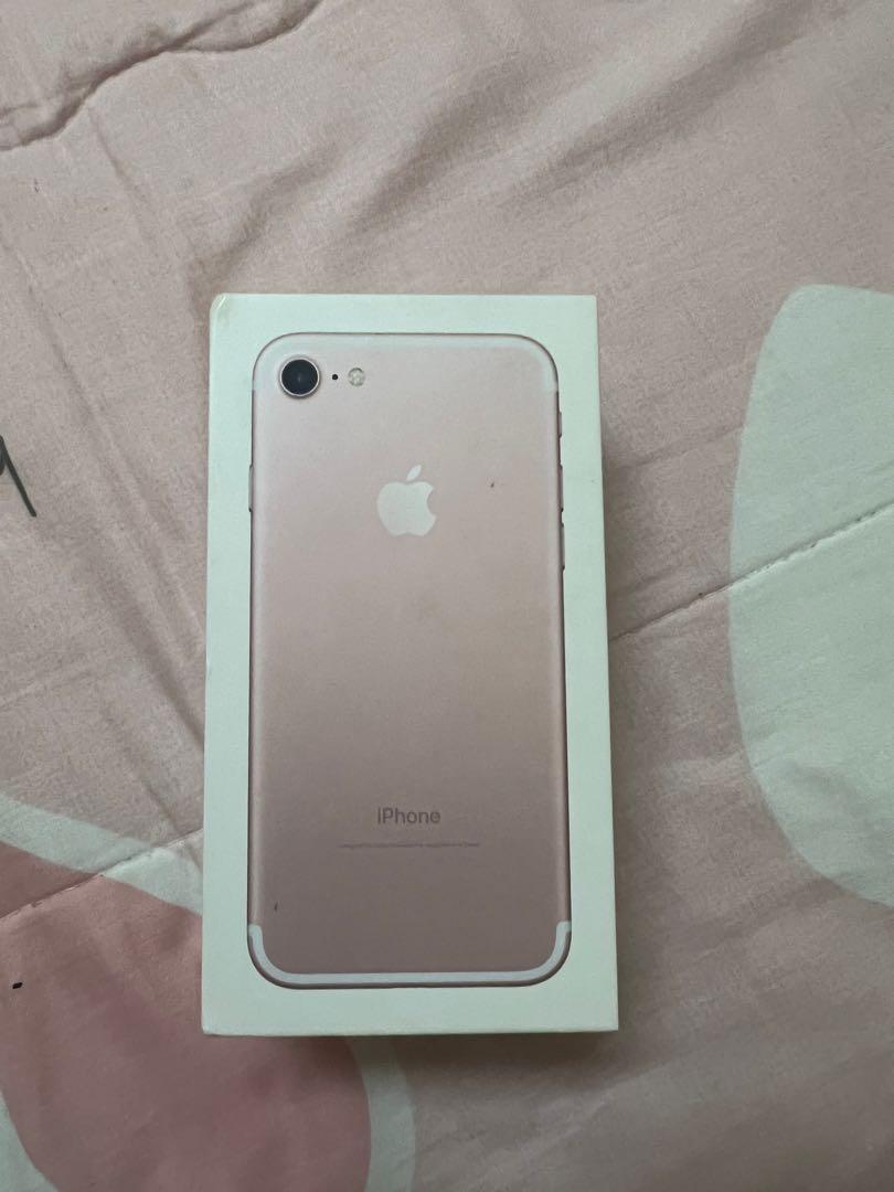Iphone 7 clearance rose gold box