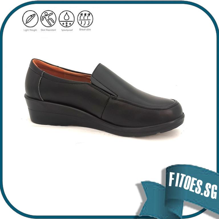 LADIES LEATHER WORK SHOES