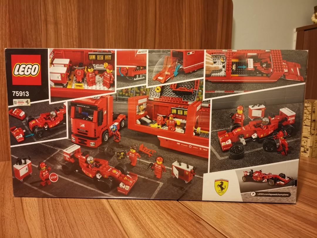 Lego 75913 Speed Champions F14 T & Scuderia Ferrari Truck, Hobbies ...