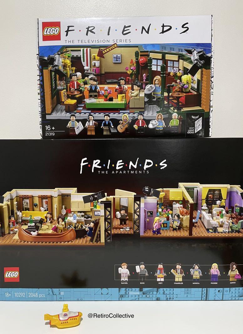 LEGO Friends Ideas Central Perk and Apartments lot, Hobbies & Toys ...