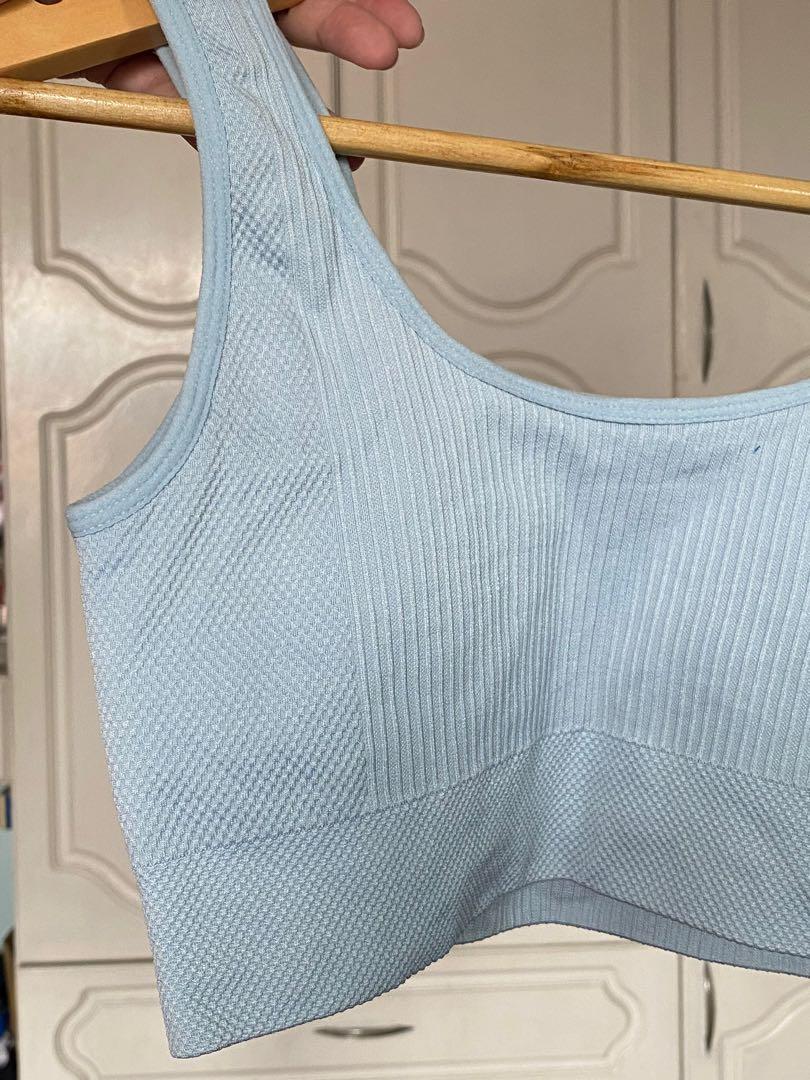Light blue workout set, Women's Fashion, Activewear on Carousell