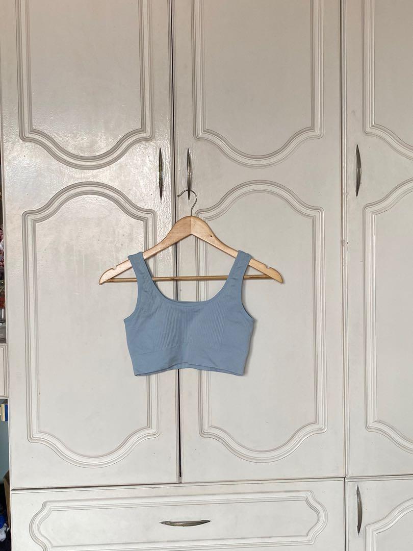 Light blue workout set, Women's Fashion, Activewear on Carousell