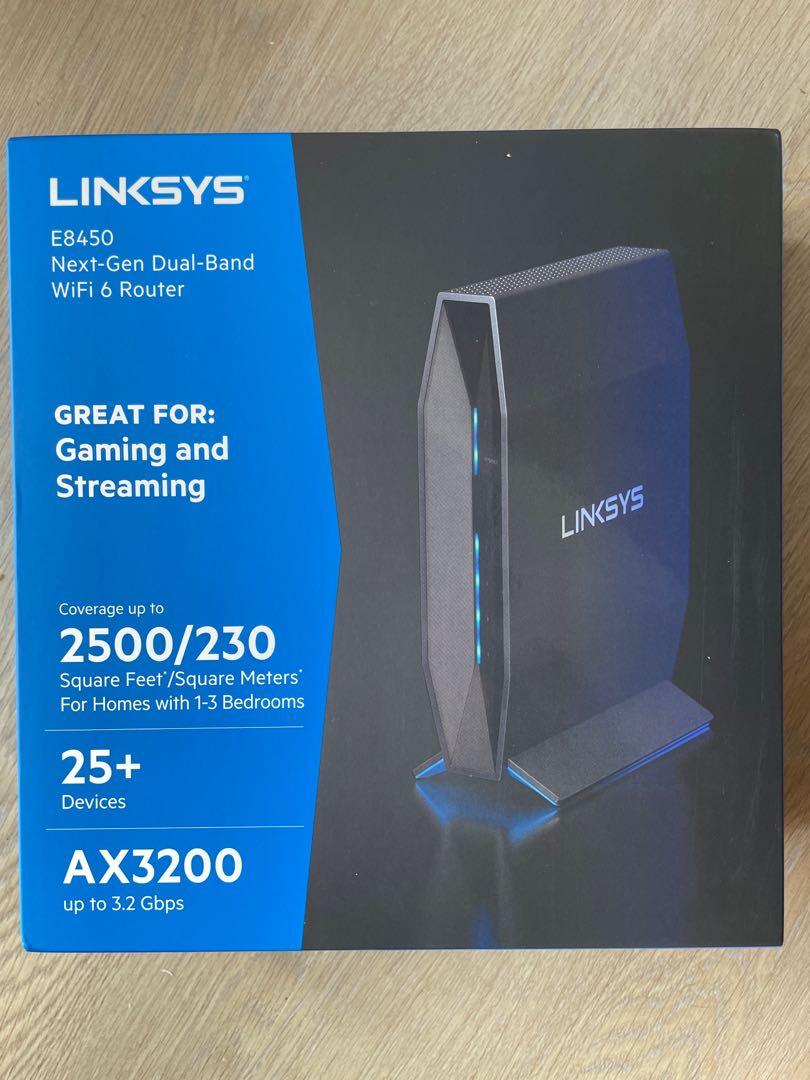 Linksys E8450 AX3200 Dual Band WiFi 6 Router Computers Tech Parts linksys-e8450-ax3200-dual-band-wifi-6-router-computers-tech-parts