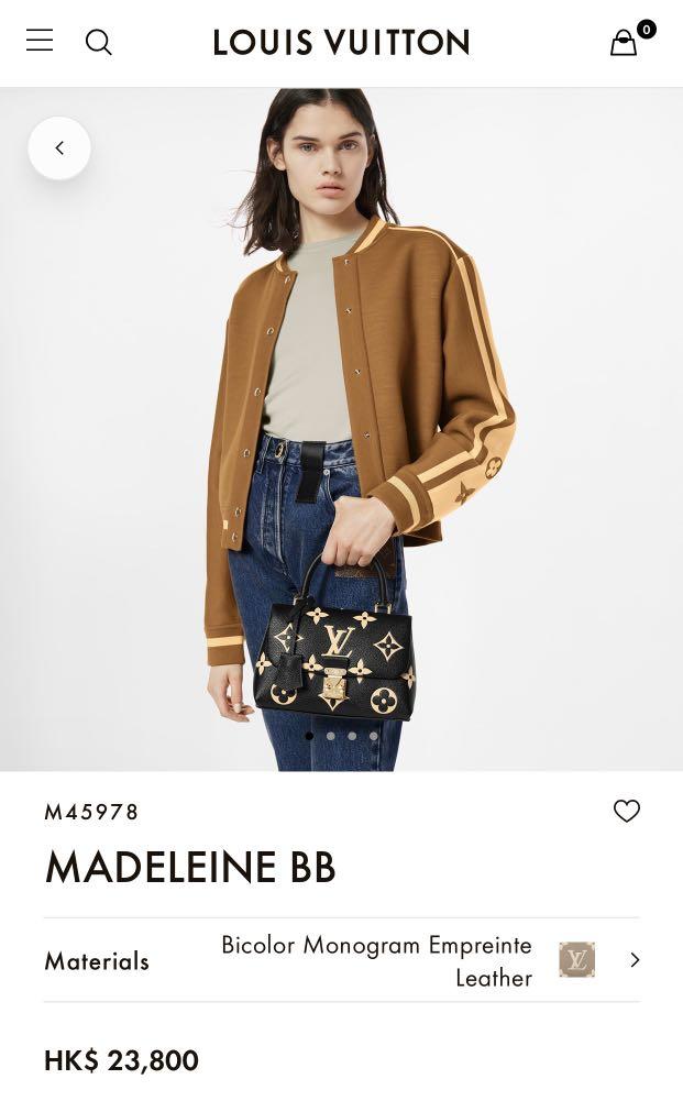 Louis Vuitton Bicolor Madeleine BB – DAC