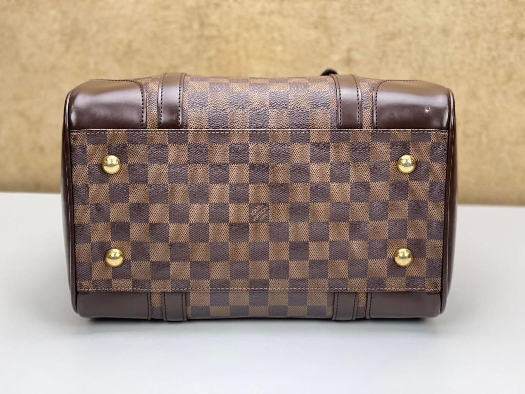 LOUIS VUITTON Berkeley Handbag Plate Damier Ebene N52000