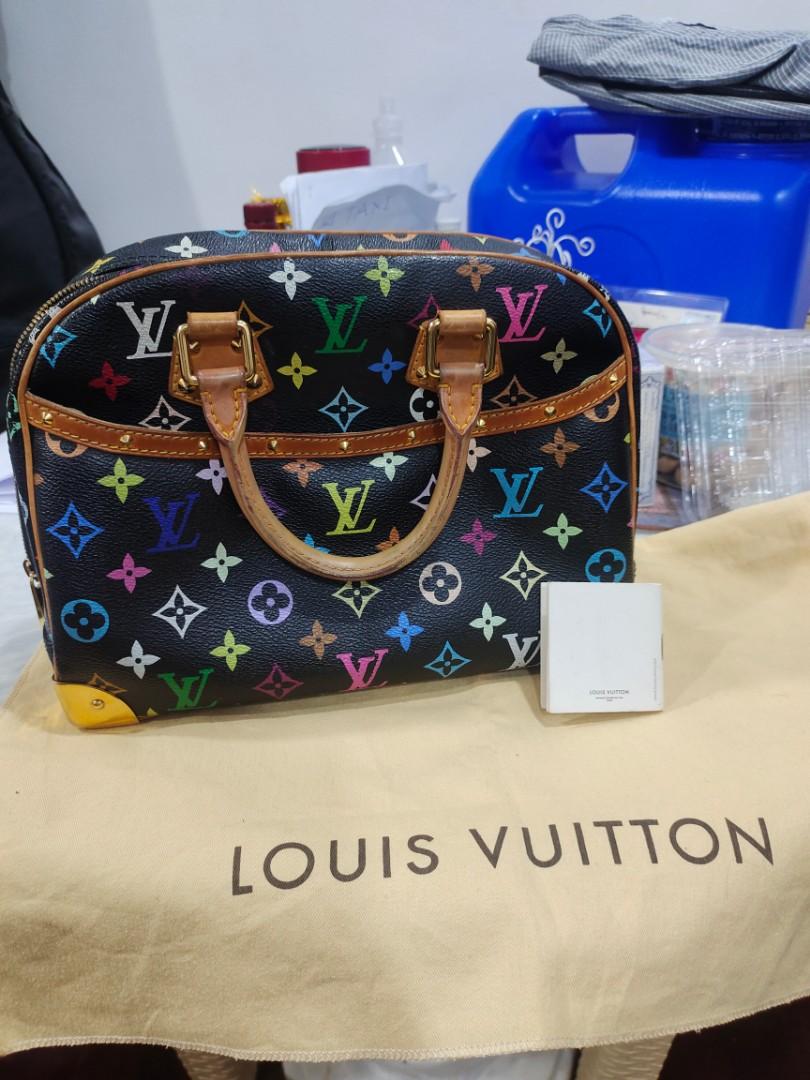 Trouville leather handbag Louis Vuitton Multicolour in Leather - 24299601