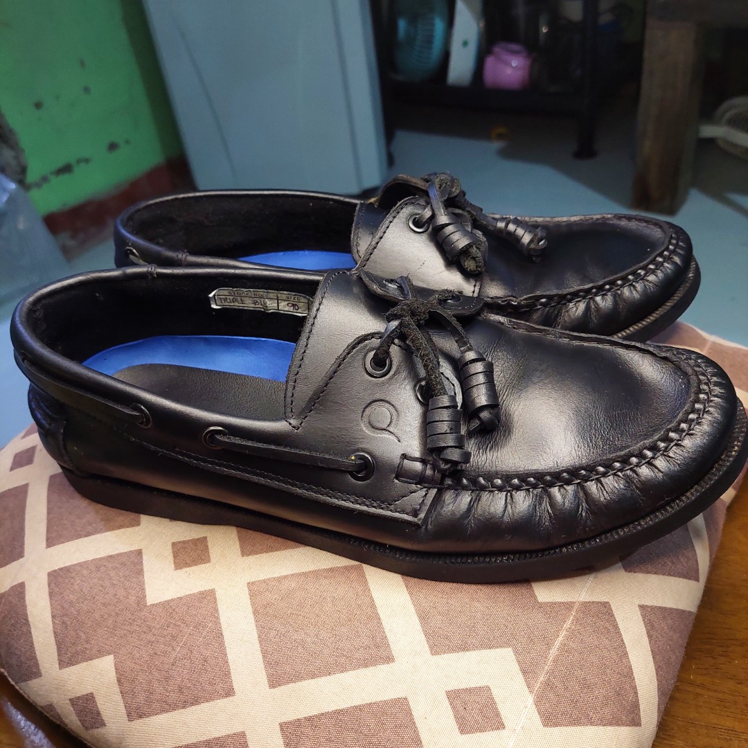 MARQuins TOPSIDER TRIPLE BLACK size 7.5
