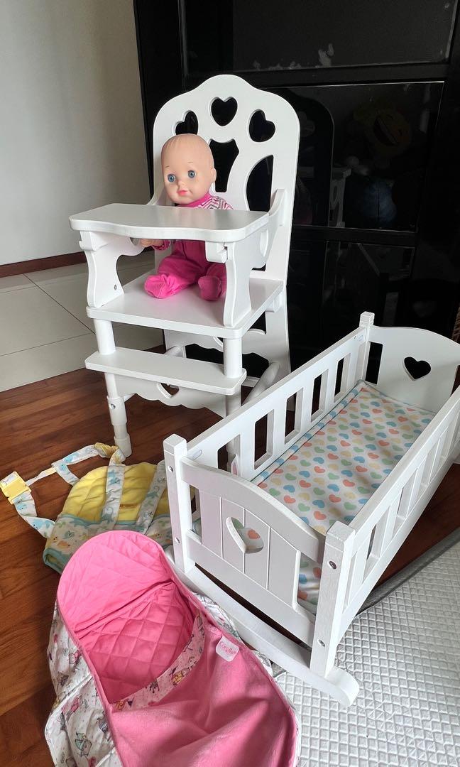Melissa and doug shop baby doll high chair