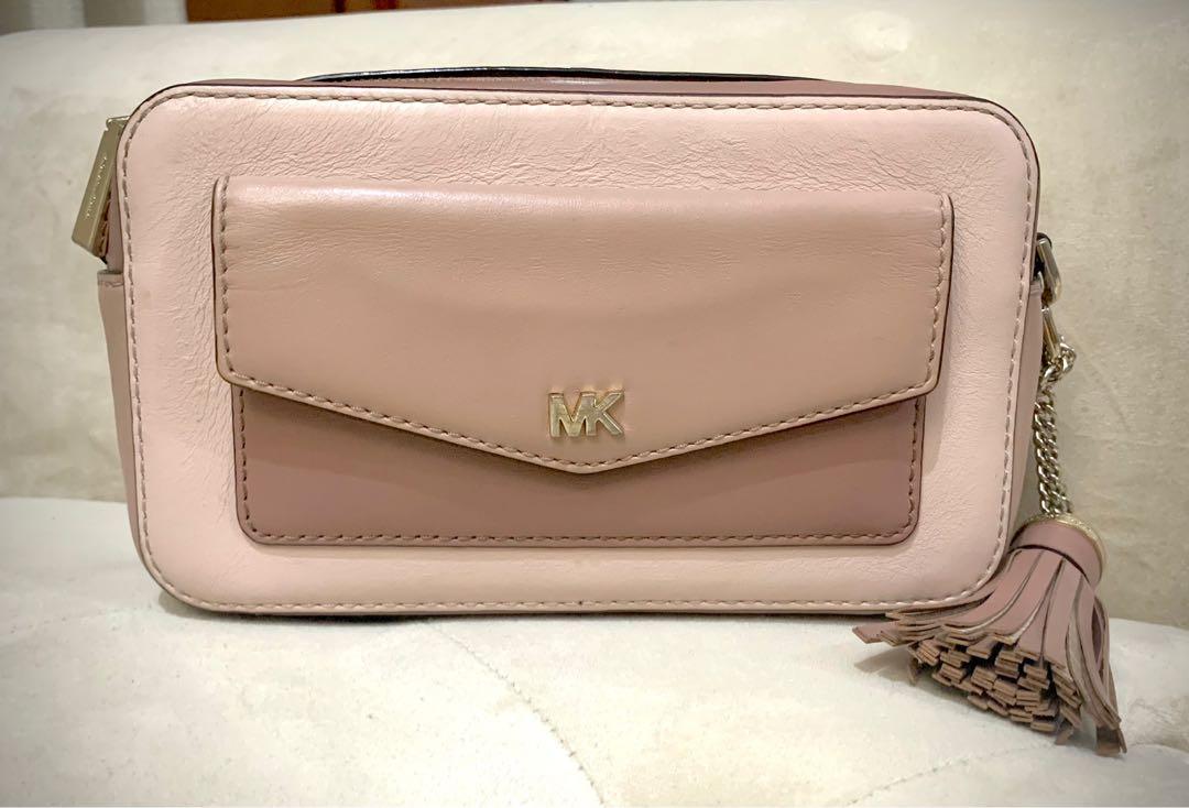 Michael kors tri top color camera bag