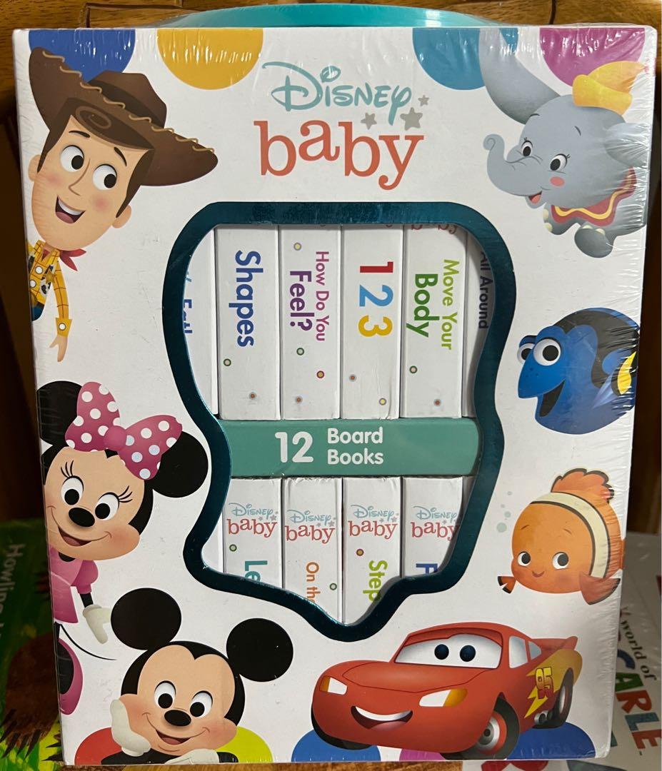(現貨) My First Library Board Book Disney Baby World Of Eric Carle 硬皮書 幼兒 ...