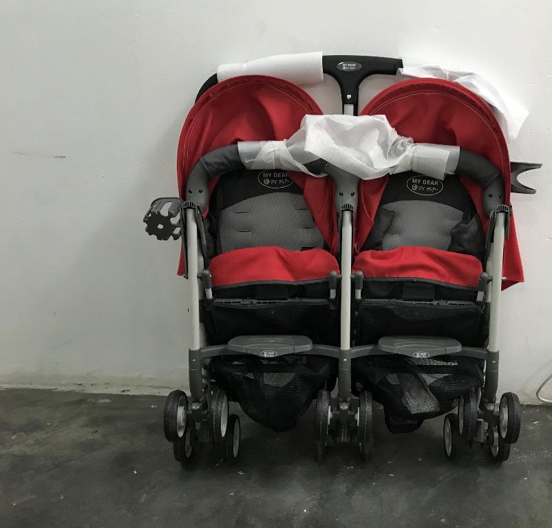 My dear top twin stroller