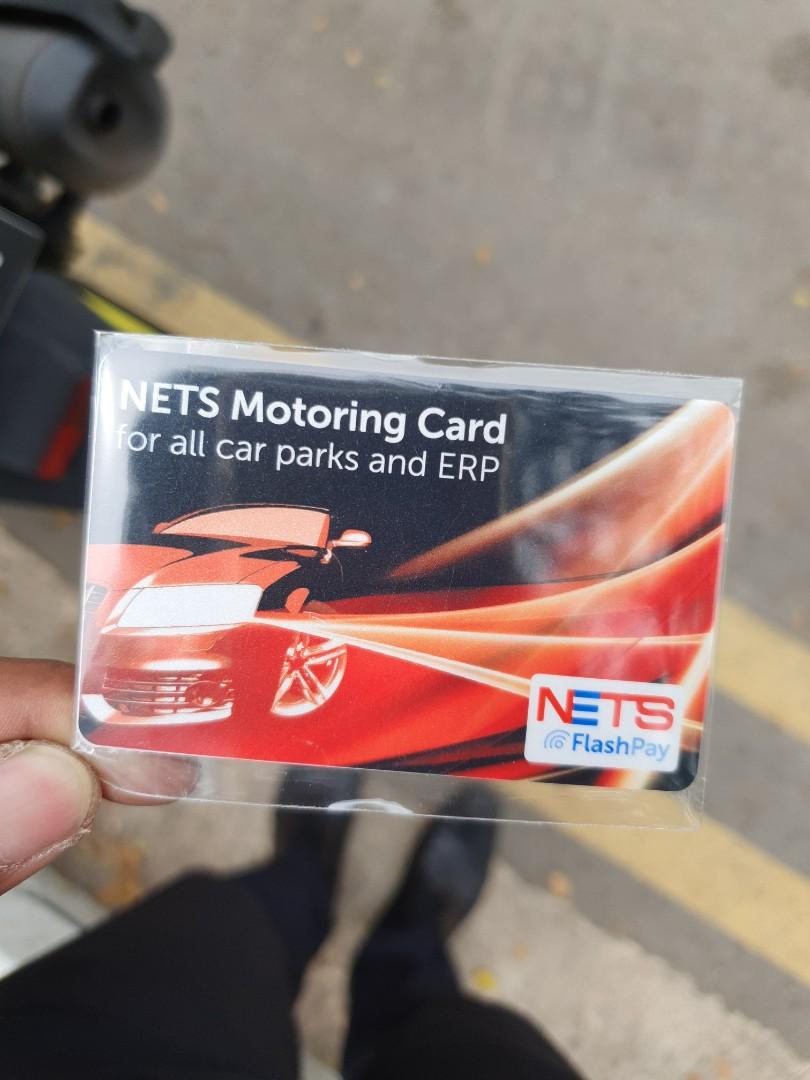 NETS Motoring Card (CashCard), Motorcycles, Motorcycle Accessories on