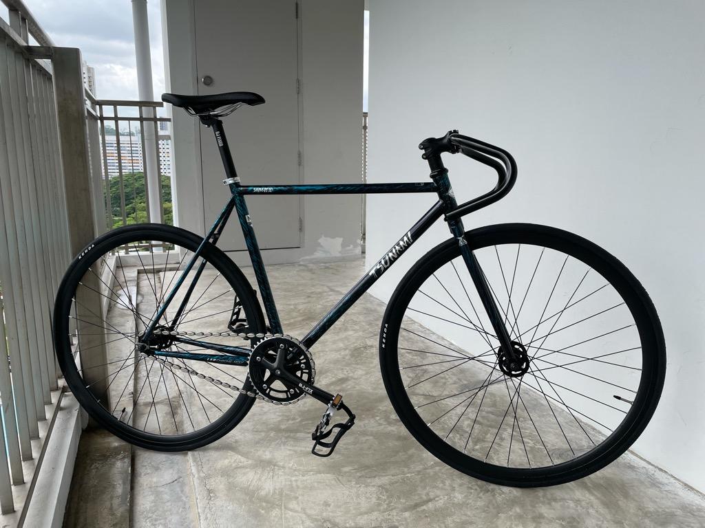 Chromoly fixed gear bike sales