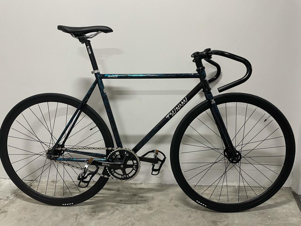 Chromoly fixed gear bike cheap