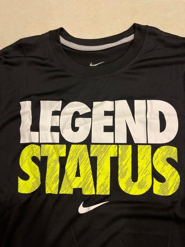 nike legend status t shirt