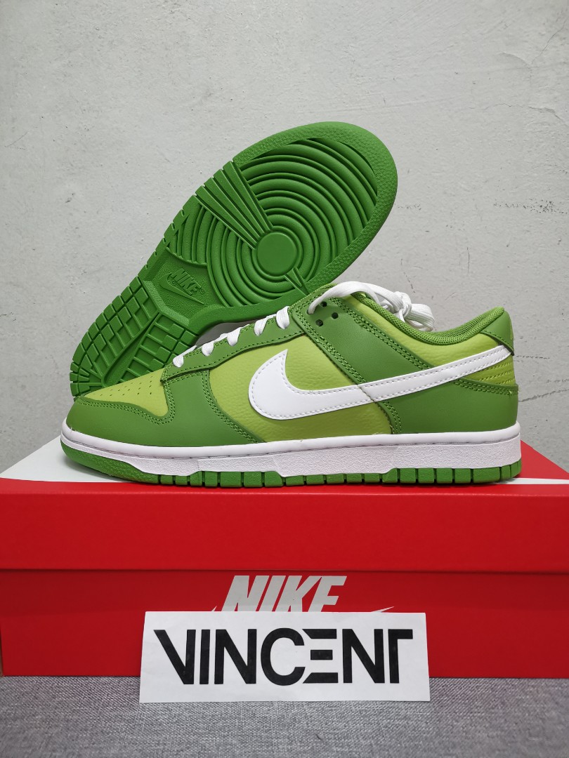Nike Dunk Low Chlorophyll, Men's Fashion, Footwear, Sneakers on Carousell