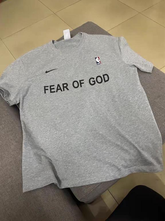 Nike x Fear of God NBA T-shirt, Men's Fashion, Tops & Sets 