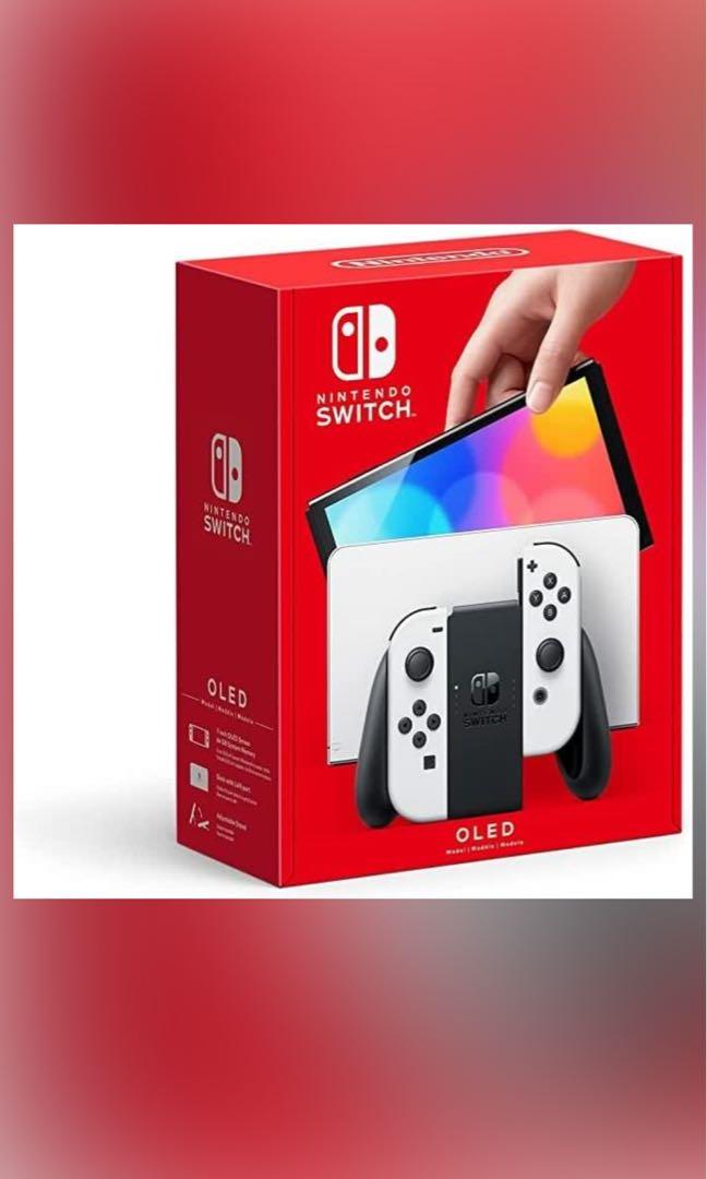 Nintendo Switch OLED with SD CARD 64GB, Video Gaming, Video Game