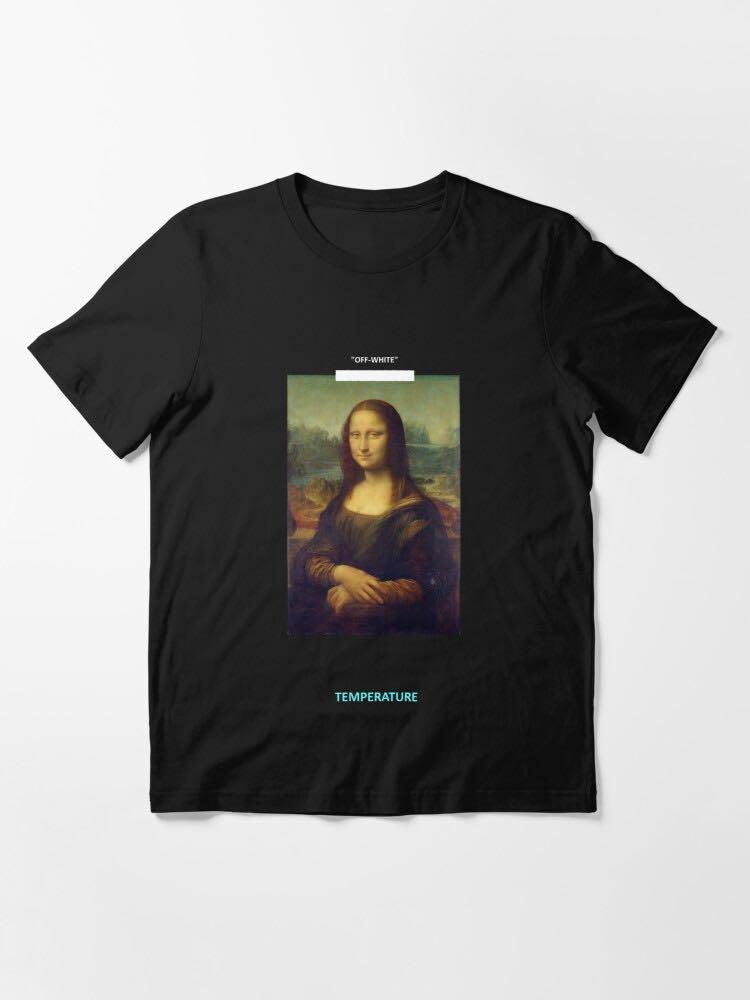T shirt mona lisa off white sales