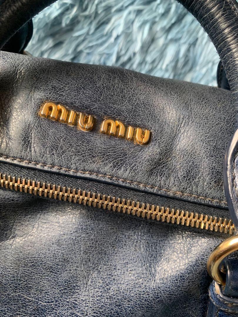 Miu miu mini bow bag Loto - www.1shopbrandname.com:  สินค้าแบรนด์เนมของแท้100% ราคาประหยัด