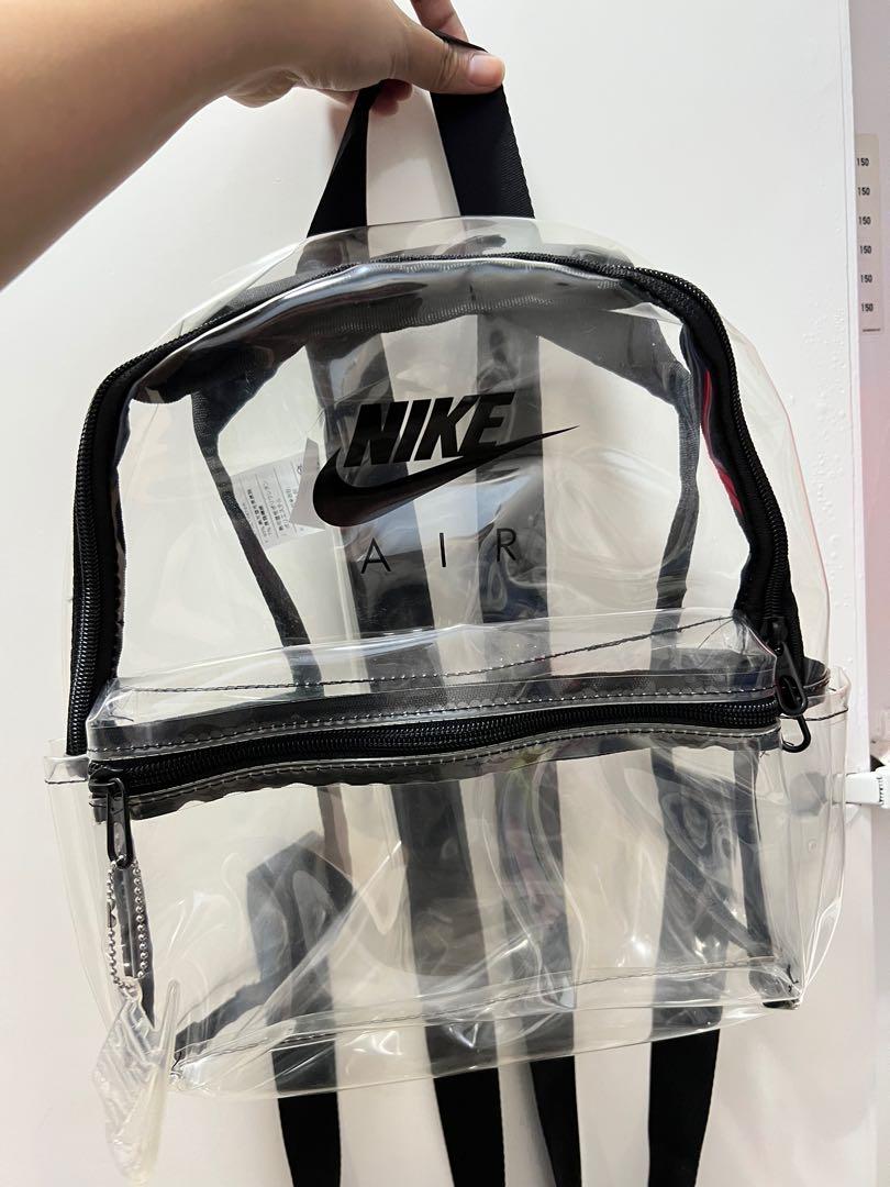 Nike deals clear backpack
