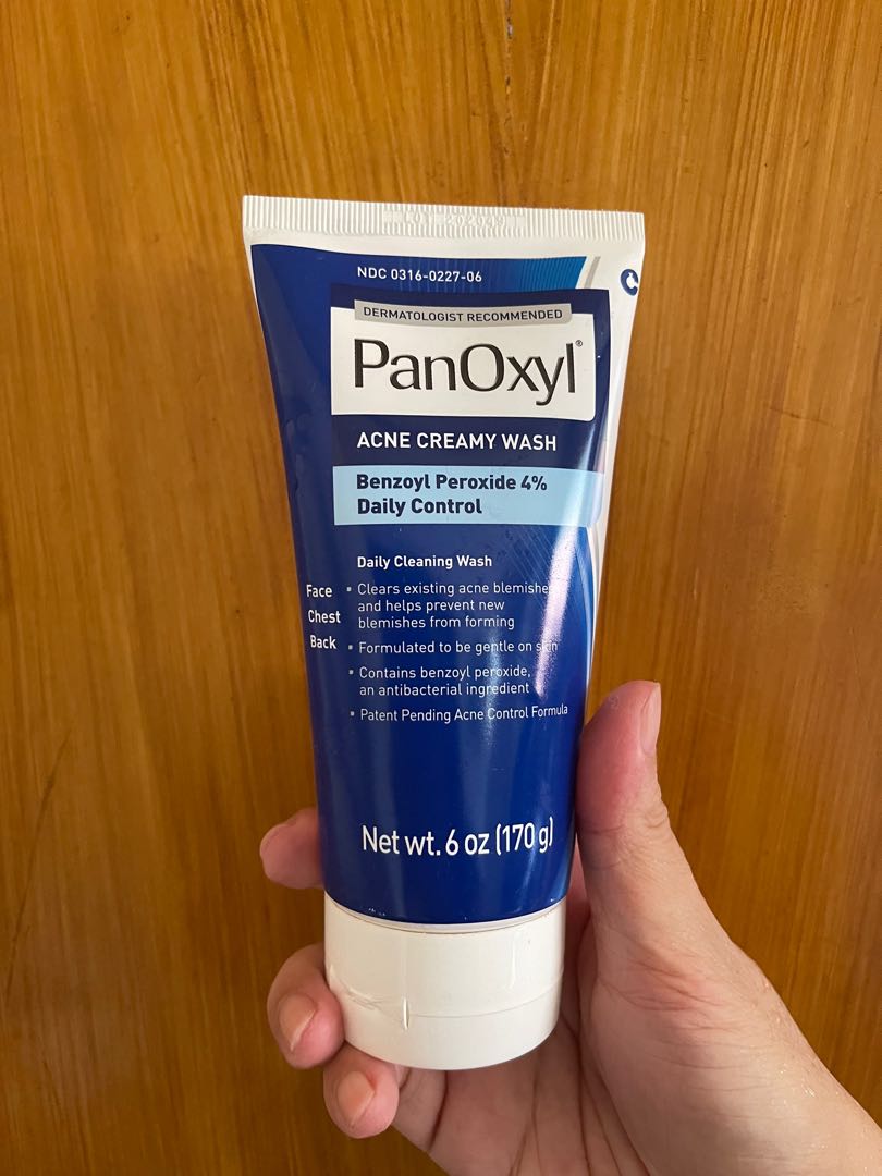 Panoxyl acne creamy wash, Beauty & Personal Care, Face, Face Care on Carousell
