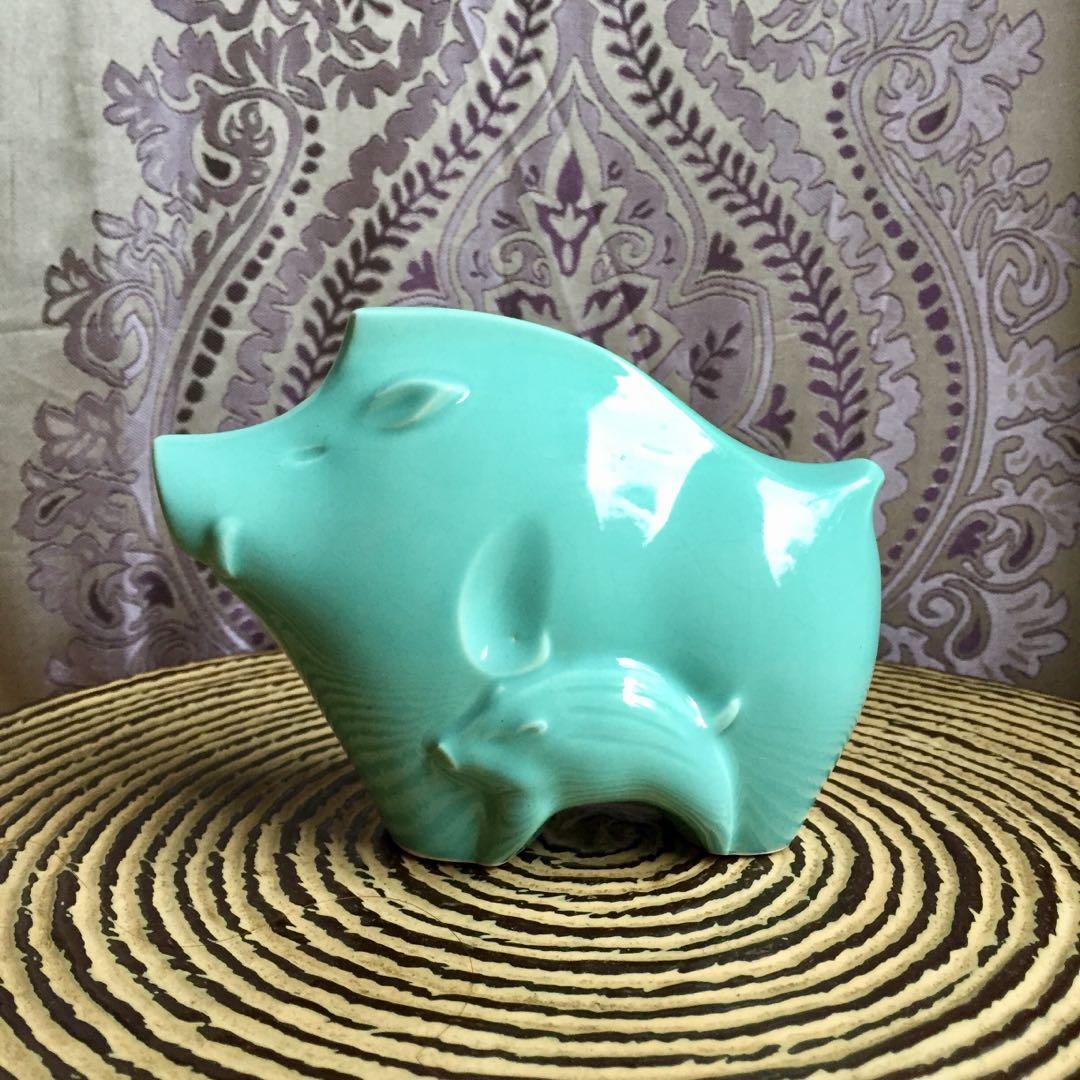 Pig figurine, Furniture & Home Living, Home Decor, Other Home Decor on