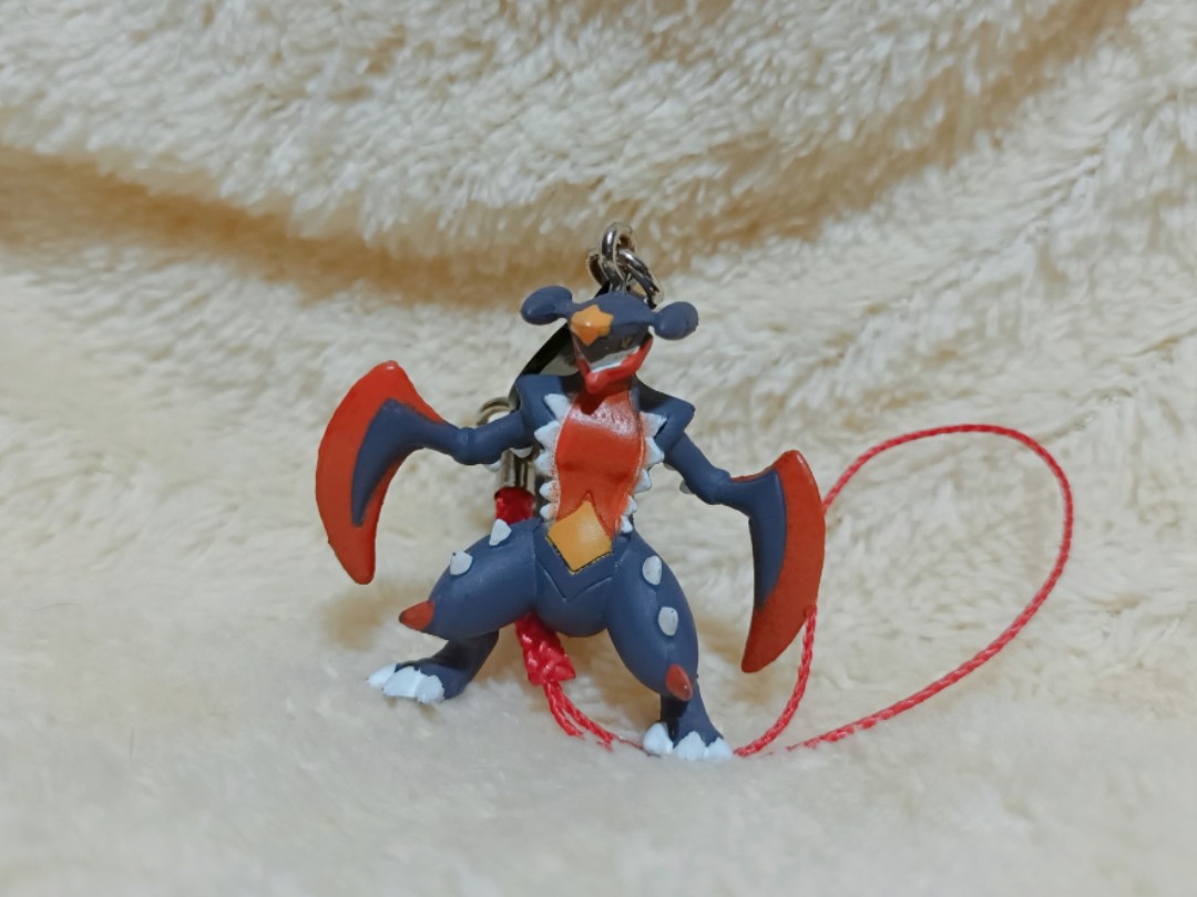 Pokemon Garchomp Tarts keychain, Hobbies & Toys, Toys & Games on Carousell