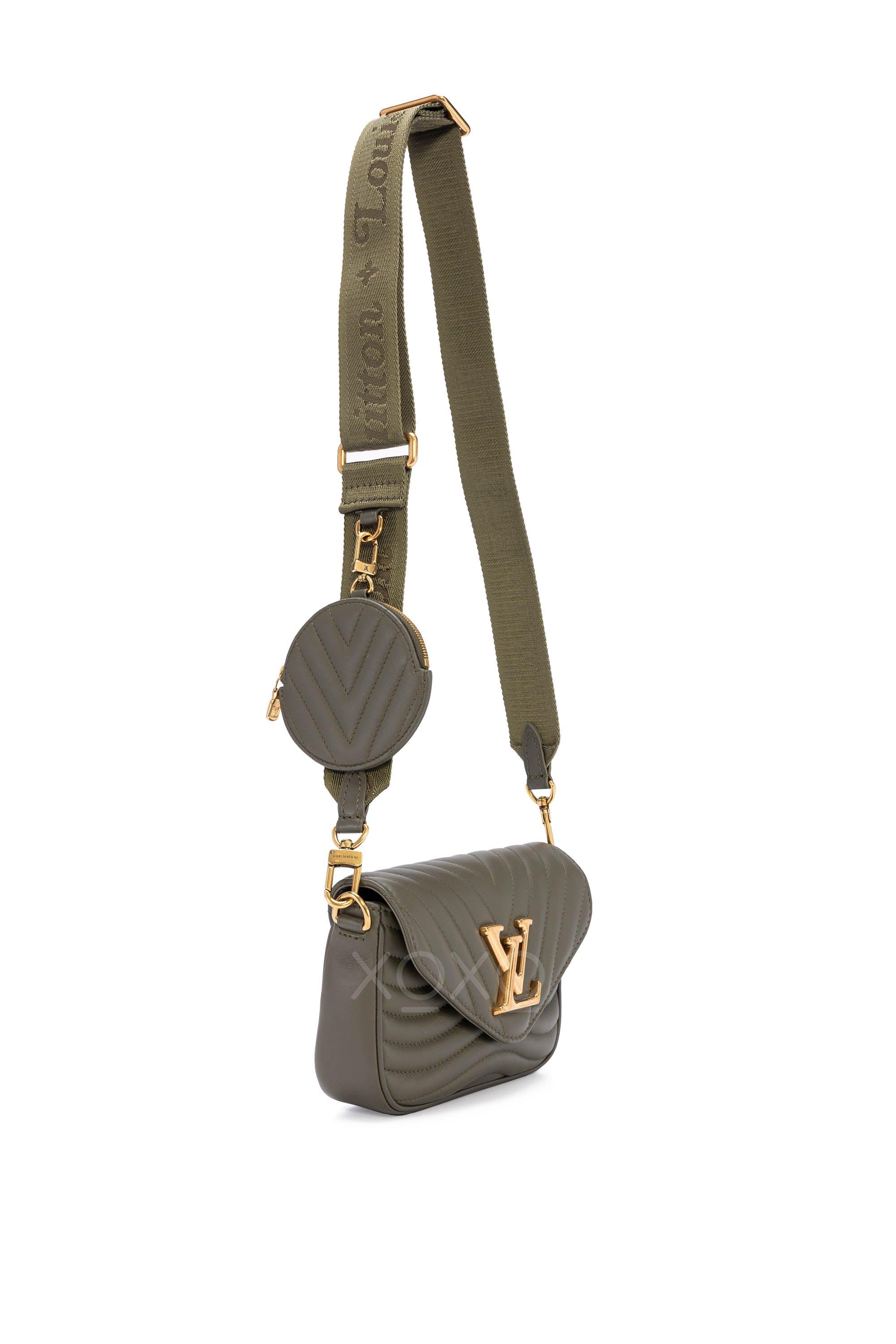 Multi-pochette new wave leather bag Louis Vuitton Green in Leather -  38155555