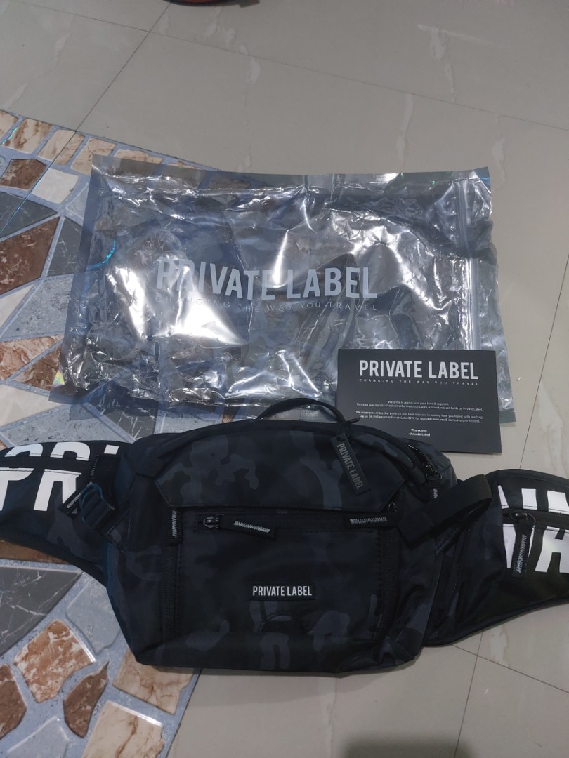 Private Label Waist/Sling Bag, Men's Fashion, Bags, Belt bags ...