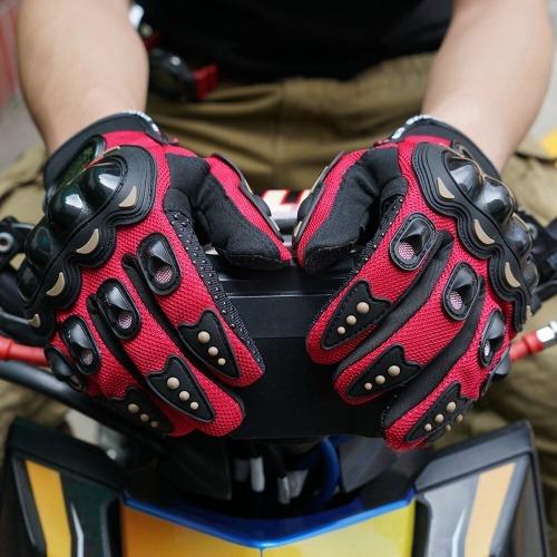 Pro Biker Gloves Motorcycle Riding Glove Hand Gloves Motorbike Racing Biker  Sarung Tangan (1 pair)Breathable Silk rider, Auto Accessories on Carousell