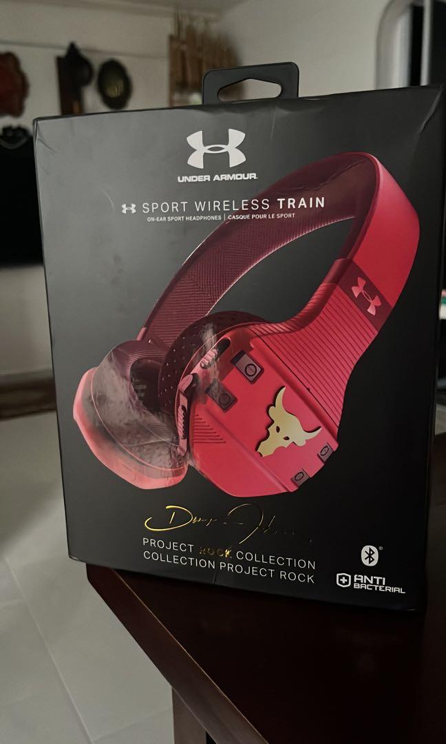 Project rock shop headphones red
