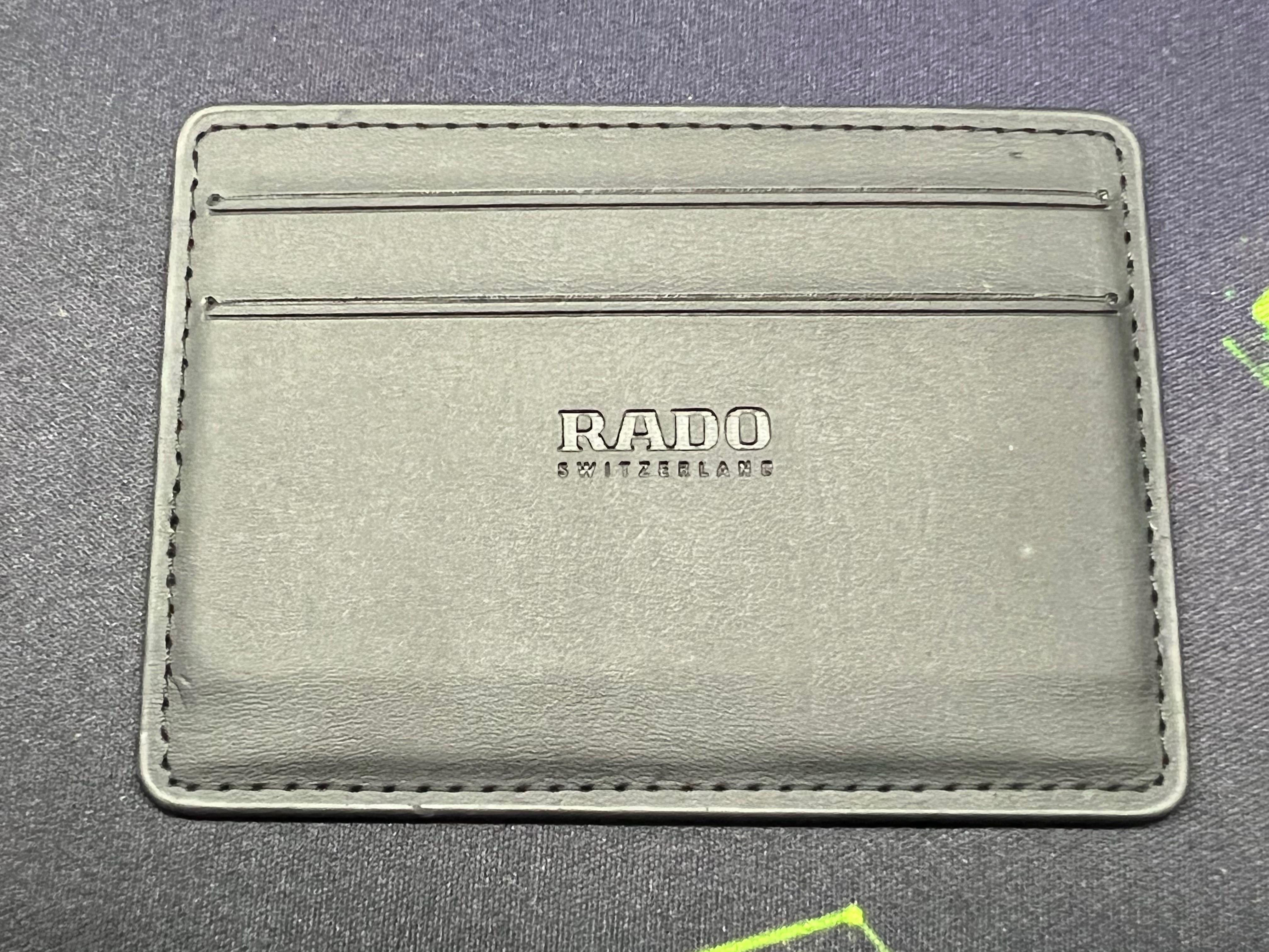 Rado best sale card holder