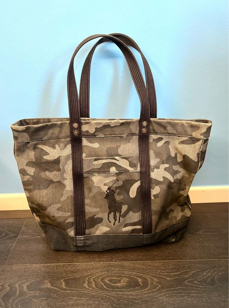 Ralph lauren online camo tote bag