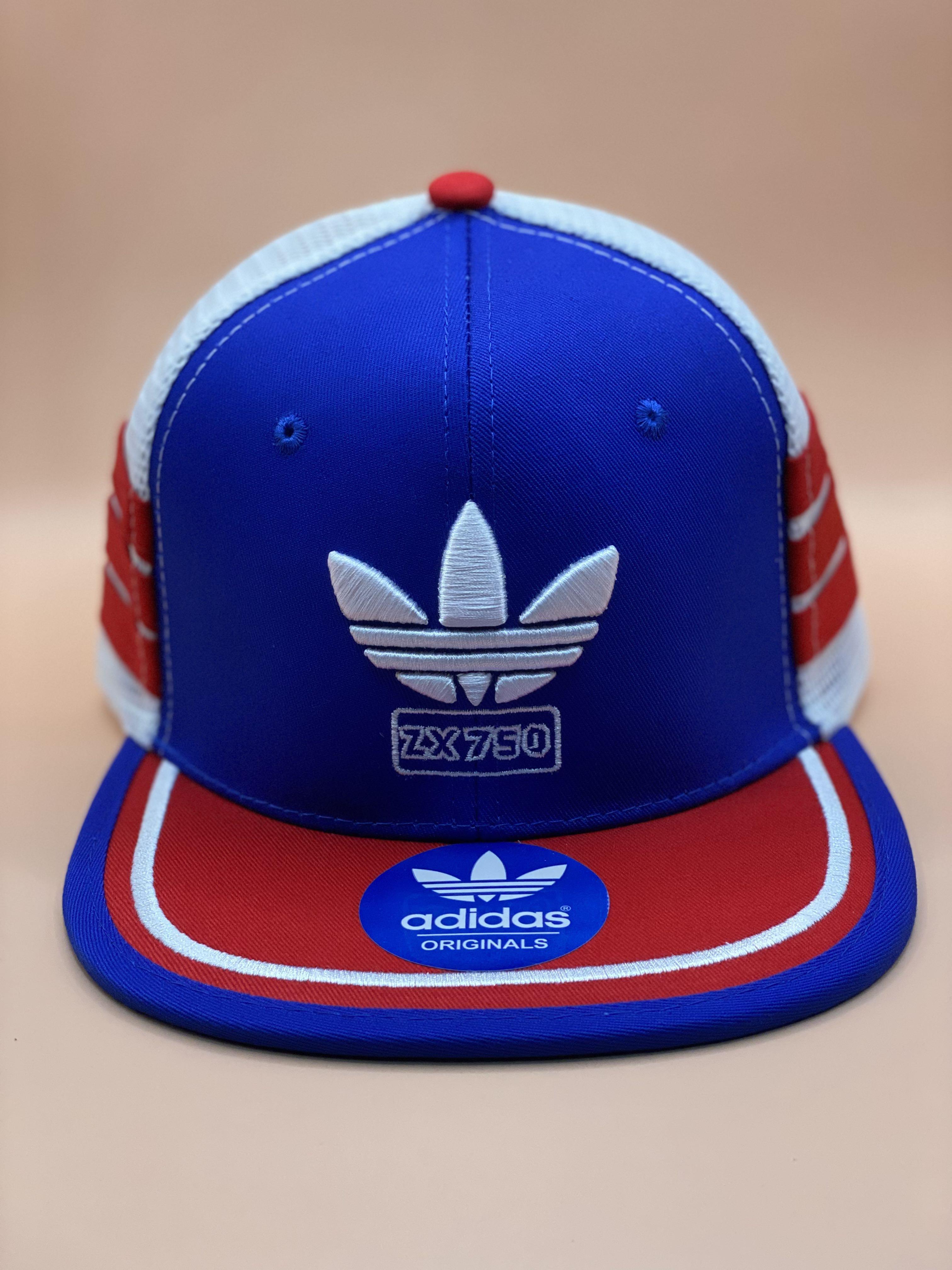 micro Hija Robusto Ready Stock! Adidas Zx750 Red Blue Snapback Cap, Men's Fashion, Watches &  Accessories, Caps & Hats on Carousell