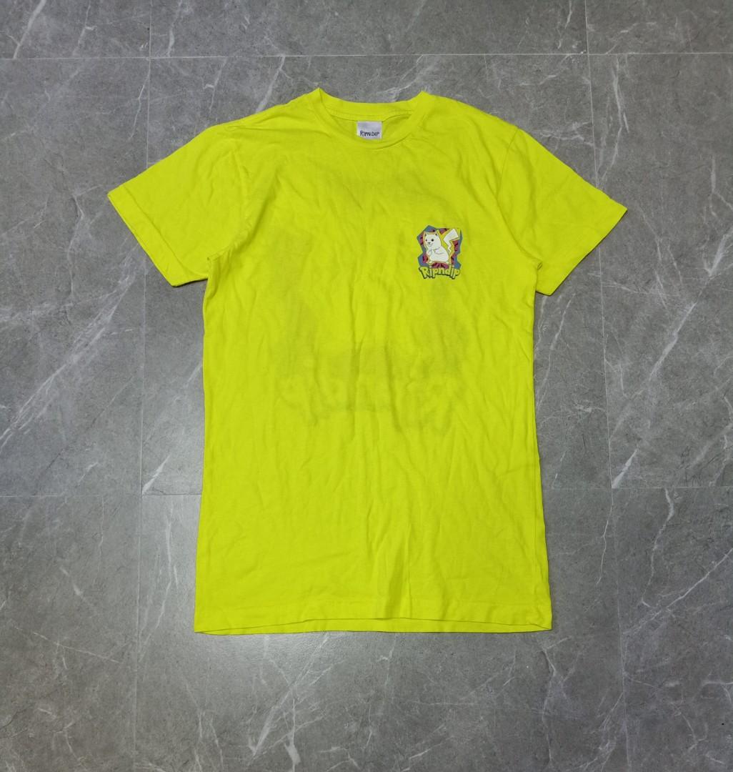 RIPNDIP Catch Em All Shirt (Category: Activewear) located in Quezon City. Submitted by nfh93_____ (Listing ID 1165595192, Image 3). Description: RIPNDIP Catch Em All Shirt *Rare piece 9/10 condition Small on tag Dimensions: 17 width x 26.5 length Hmu.