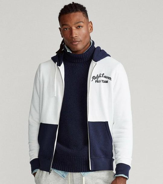 Ralph lauren zip hot sale up pullover