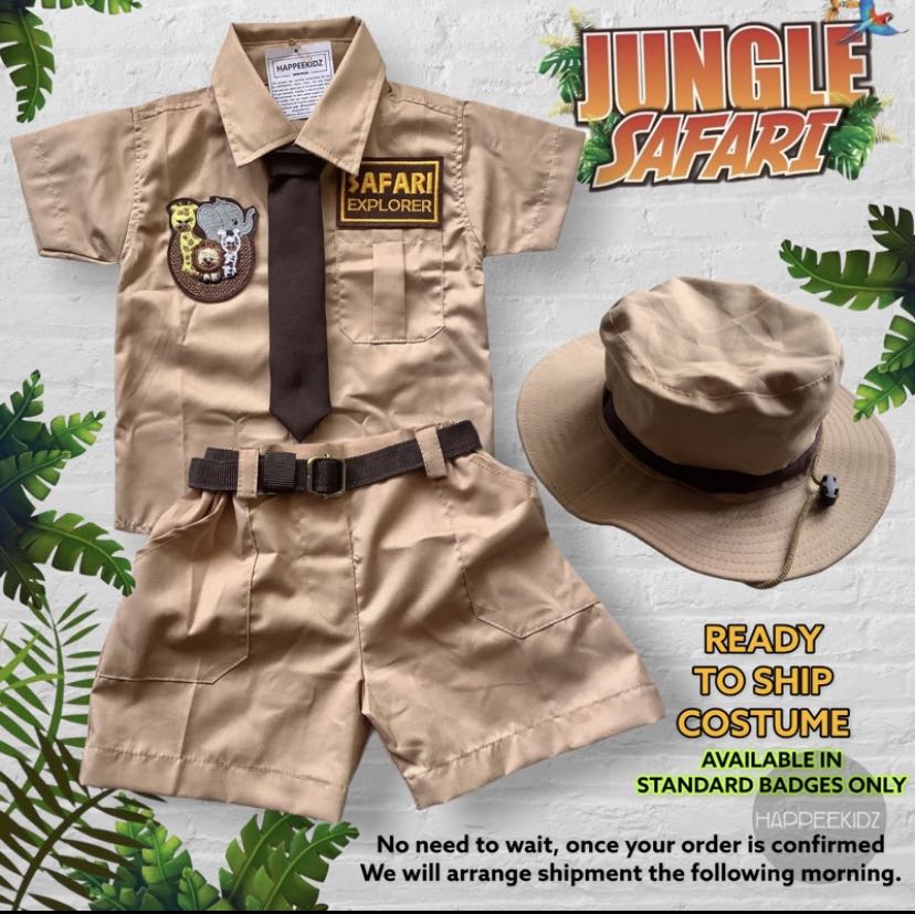 Safari outfit, Babies & Kids, Babies & Kids Fashion on Carousell