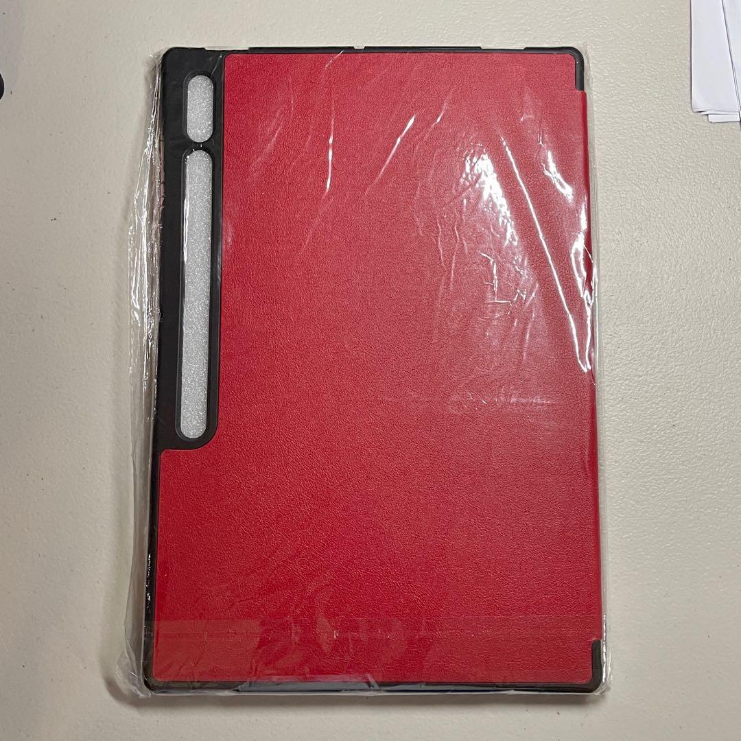 Samsung Galaxy Tab S8 Ultra Cover - Red (Category: Cases & Sleeves) located in Famy. Submitted by ebcancio (Listing ID 1165503071, Image 2). Description: Type: Case/Skin Application Notebook Size: 14.6 inches Place of Origin: China Package: No Model: For Samsung Galaxy Tab S8 Ultra Pattern Type: Solid Width: 14.6 inches Compatible Brands: For Samsung Style: Fashion/2 in 1 protective case Function: Screen sleep wake-up function Function: shockproo